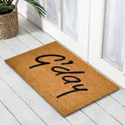 G'day PVC Backed Coir Doormat, 45x75cm - Doormats