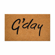 G'day PVC Backed Coir Doormat, 45x75cm - Doormats