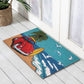 VW Bug Beach Latex-Coir Doormat, 45x75cm - Doormats