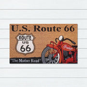 Route 66 Latex-Coir Doormat, 45x75cm - Doormats