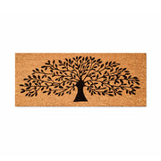 Tree of Life PVC Backed Coir Doormat 45x110cm - Doormats.com.au