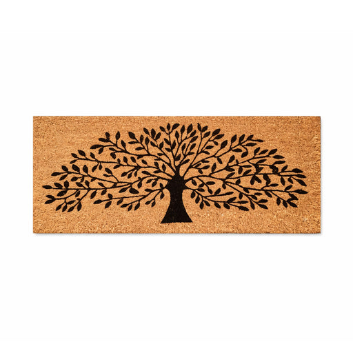 Tree of Life PVC Backed Coir Doormat 45x110cm - Doormats.com.au