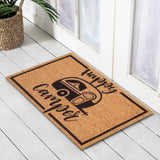 Retro Camper Latex-Coir Doormat, 45x75cm - Doormats