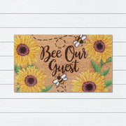 Be Our Guest PVC Backed Coir Doormat, 45x75cm - Doormats