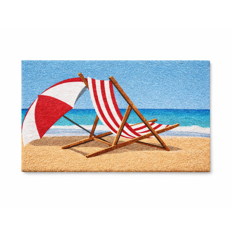 Deck Chair Latex-Coir Doormat, 45x75cm - Doormats.com.au
