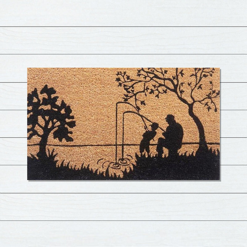 Fishermen Latex-Coir Doormat, 45x75cm - Doormats