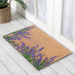 Lavender Bush Latex-Coir Doormat, 45x75cm - Doormats