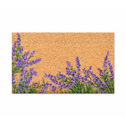 Lavender Bush Latex-Coir Doormat, 45x75cm - Doormats.com.au