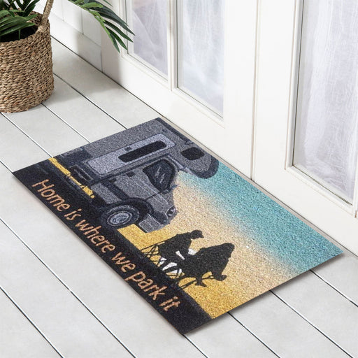 Motor Home Latex-Coir Doormat, 45x75cm - Doormats