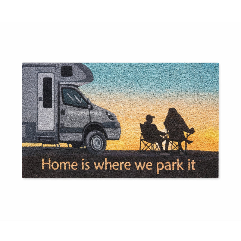Motor Home Latex-Coir Doormat, 45x75cm - Doormats.com.au