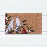 Cocky Bush Latex-Coir Doormat, 45x75cm - Doormats
