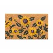 Sunflower Latex-Coir Doormat, 45x75cm - Doormats.com.au