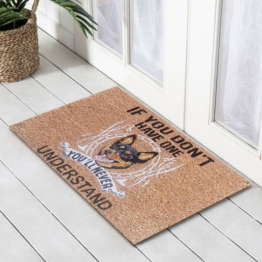 Kelpie Latex-Coir Doormat, 45x75cm - Doormats