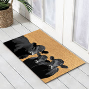 Tangus PVC Backed Coir Doormat, 45x75cm - Doormats