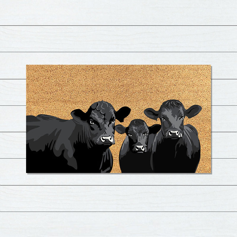 Tangus PVC Backed Coir Doormat, 45x75cm - Doormats