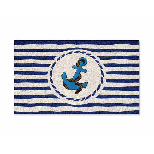 Anchor PVC Backed Coir Doormat 45x75cm - Doormats.com.au