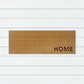 HOME Copper PVC Backed Coir Doormat 45x110cm, Door Mats, Ozark Home 