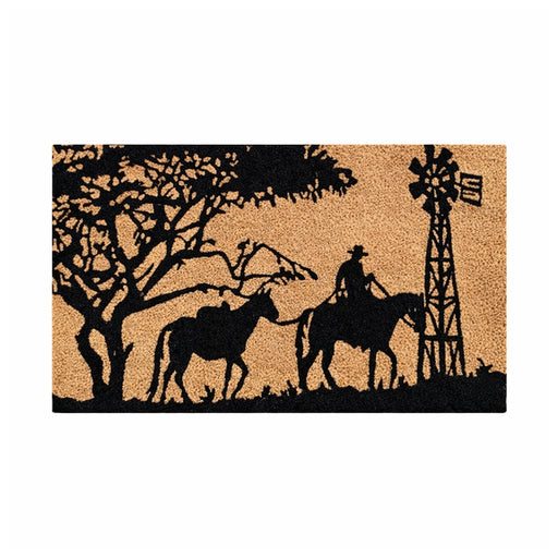 Stockman Latex Coir Doormat, 45x75cm - Doormats.com.au
