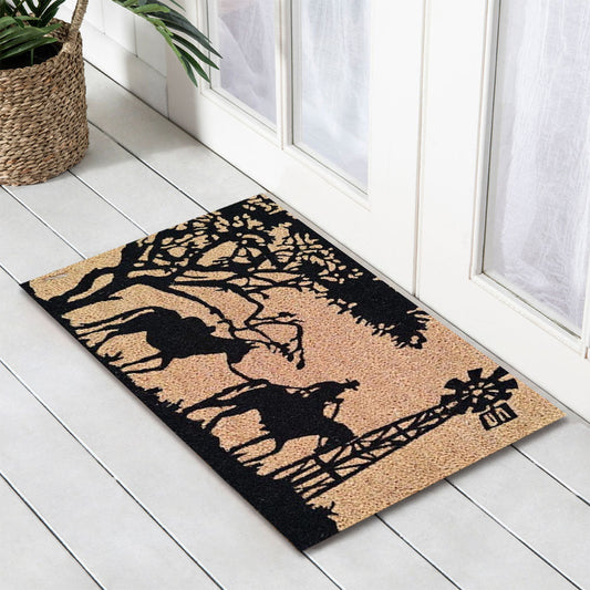 Stockman Latex Coir Doormat, 45x75cm - Doormats