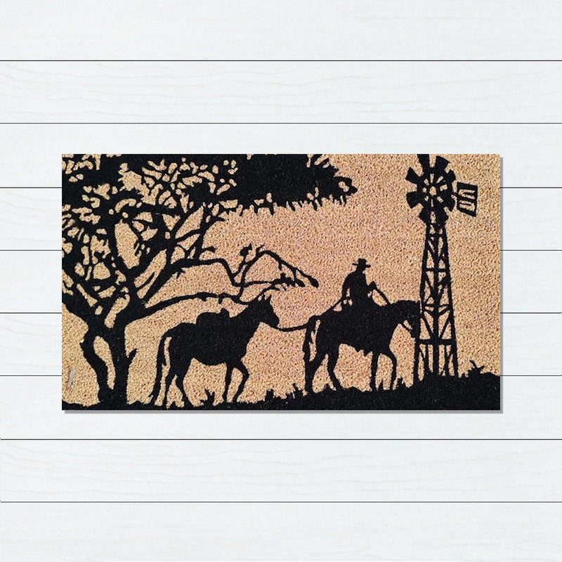 Stockman Latex Coir Doormat, 45x75cm - Doormats