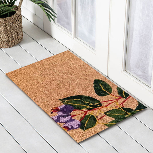 Gum Nut Latex Backed Coir Doormat, 45x75cm - Doormats