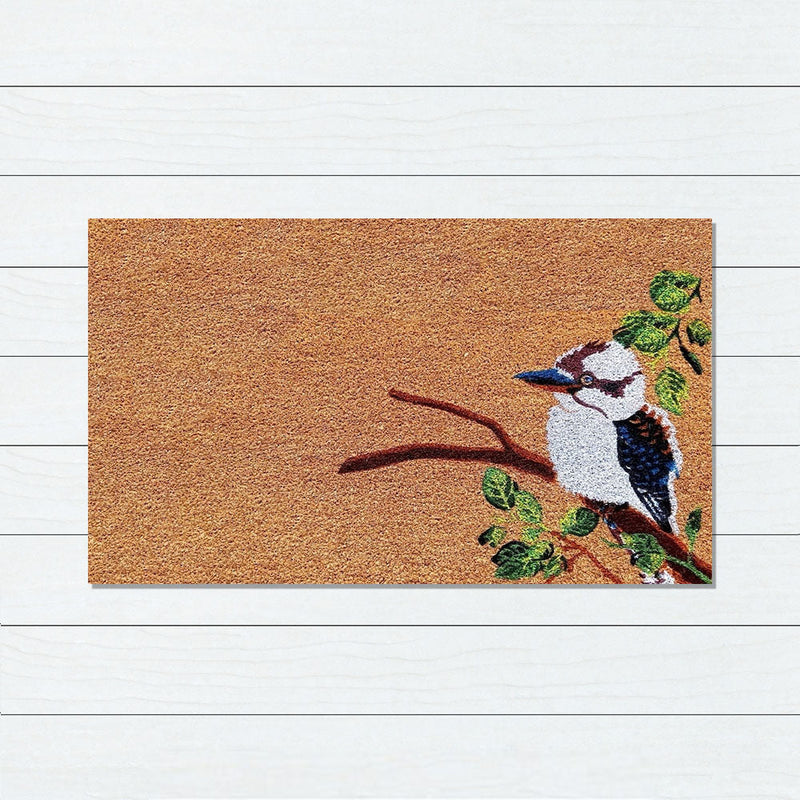 Kookaburra PVC Backed Coir Doormat, 45x75cm - Doormats