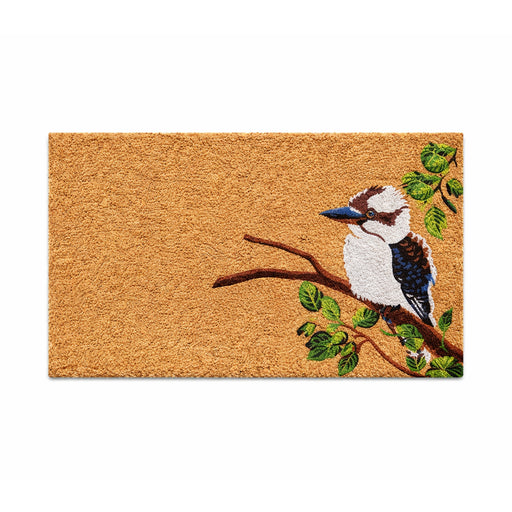 Kookaburra PVC Backed Coir Doormat, 45x75cm - Doormats.com.au