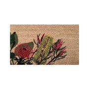 Aussie Flowers Latex-Coir Doormat, 45x75cm - Doormats.com.au