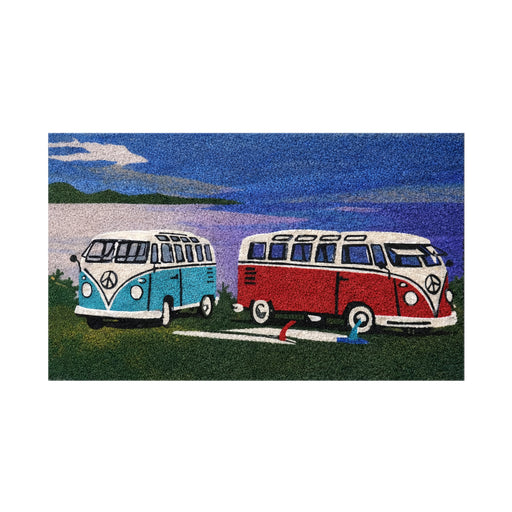 2 Kombies Latex-Coir Doormat, 45x75cm - Doormats.com.au