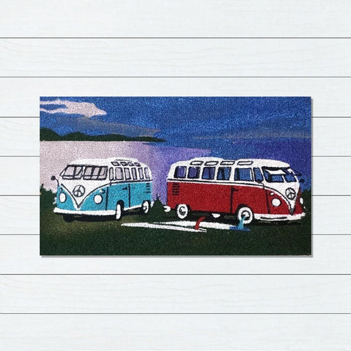 2 Kombies Latex-Coir Doormat, 45x75cm - Doormats