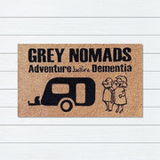 Grey Nomads Latex-Coir Doormat, 45x75cm - Doormats