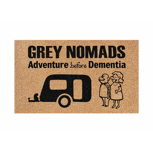 Grey Nomads Latex-Coir Doormat, 45x75cm - Doormats.com.au