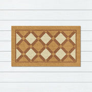 Tile PVC Back Coir Doormat, 45x75cm - Doormats