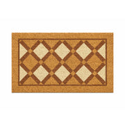 Tile PVC Back Coir Doormat, 45x75cm - Doormats.com.au
