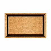 Bold Double Border PVC Back Coir Doormat, 45x75cm - Doormats