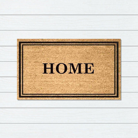 HOME PVC Back Coir Doormat, 45x75cm - Doormats