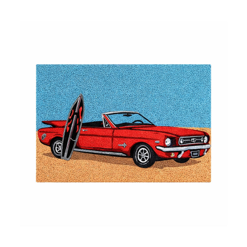 Mustang Latex Coir Doormat, 40x55cm - Doormats.com.au