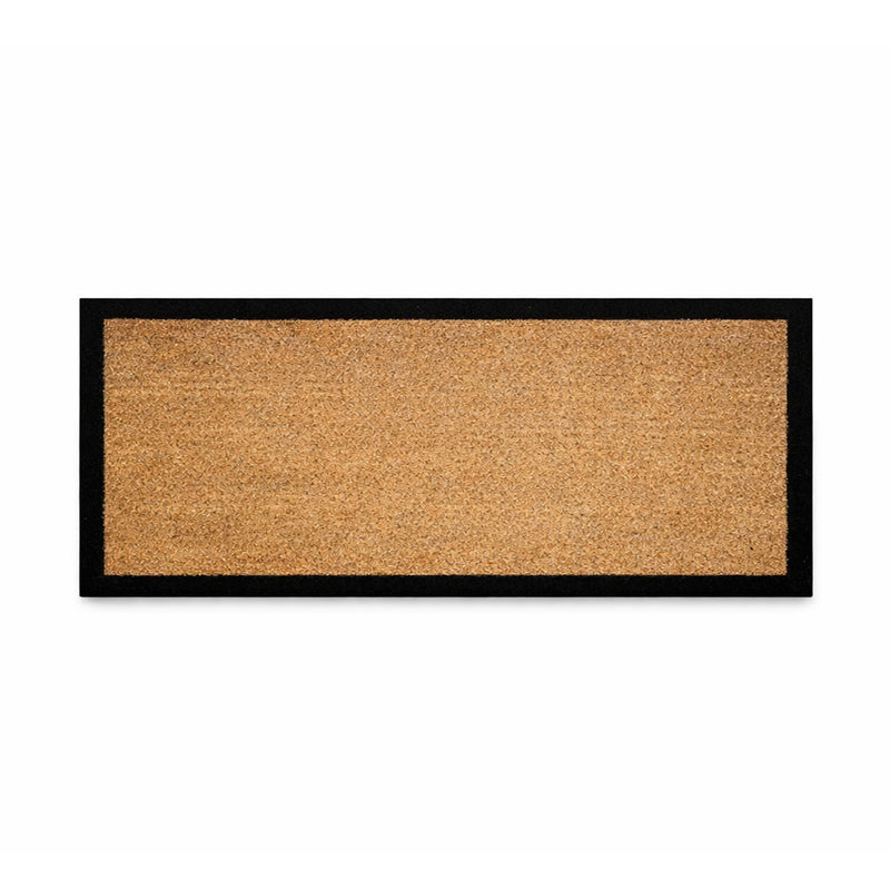 Border PVC Back Coir Doormat, 45x110cm - Doormats