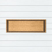 Pin Border PVC Back Coir Doormat, 45x110cm - Doormats