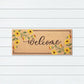 Daiseys Welcome Wide Coir Doormat, 45x110cm