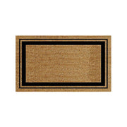 Thick Border PVC Back Coir Doormat, 58x89cm - Doormats.com.au
