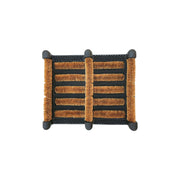 Rubber Coir Boot Scraper Doormat 30x34cm - Doormats