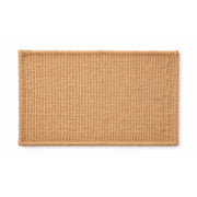 Black Diamond Premium Coir FM2 door mat by Solemate, 50x80cm, with textured coir surface suitable for indoor or outdoor use.