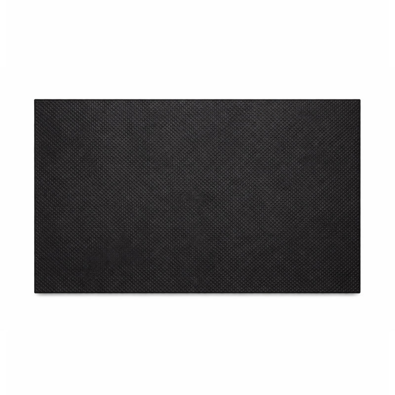 Double Black Border Coir Doormat, 60x90cm - Doormats.com.au