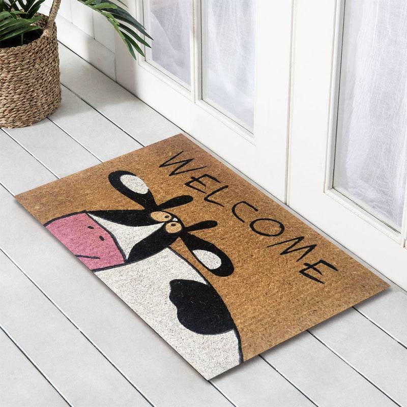 Cow, Premium FM2 Doormat, 50x80cm - Ozark Home