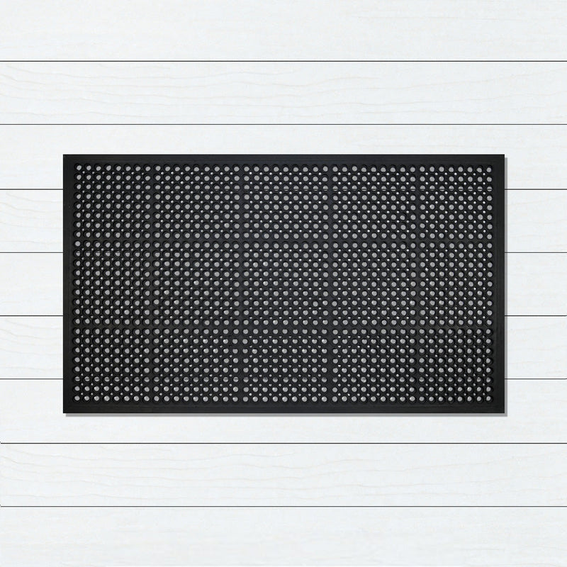 Rubber Anti Fatigue Doormat, 90x150 cm, Doormats, Ozark Home 
