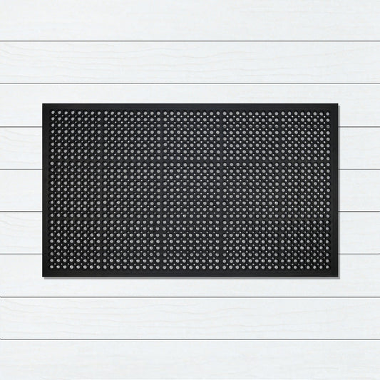 Rubber Anti Fatigue Doormat, 90x150 cm, Doormats, Ozark Home 