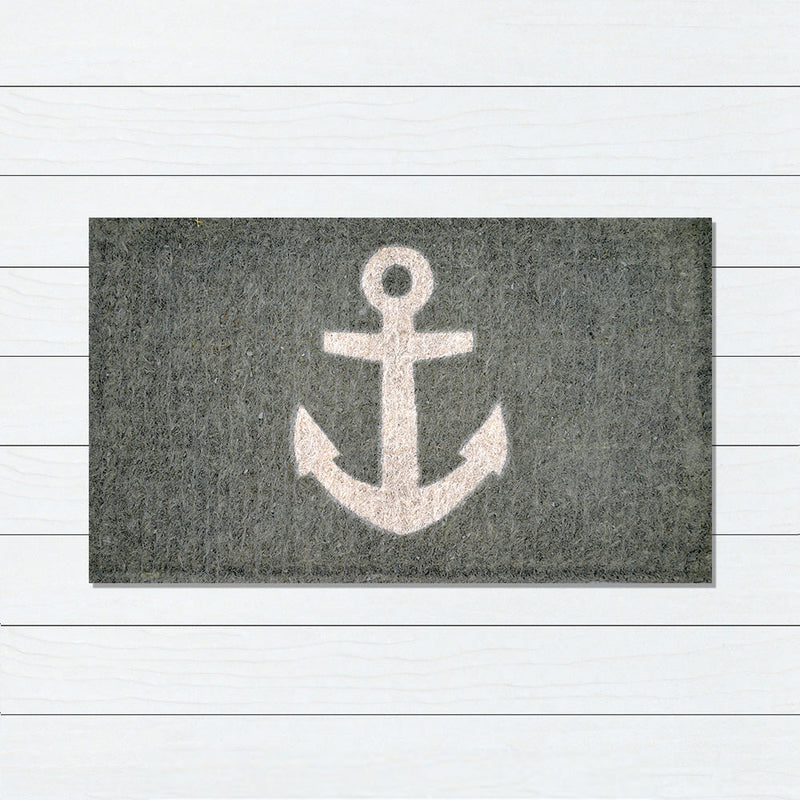 Coir Anchor FM2 Doormat, 50x80cm, Doormats, Ozark Home 