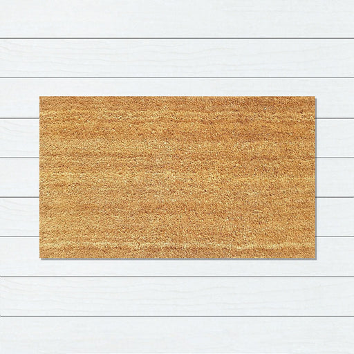 Plain Coir Doormat, 40x70cm - Ozark Home