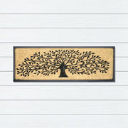 Tree of Life Wide Rubber & Coir Doormat, 45x120cm - Ozark Home